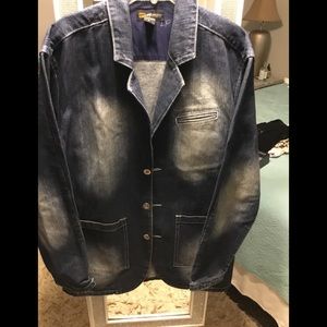 NWOT Jean jacket L